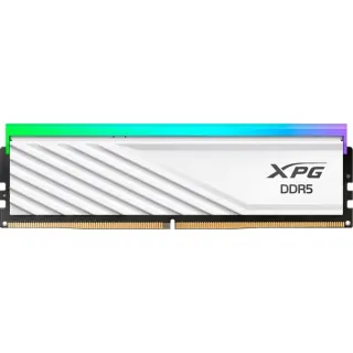 ADATA DIMM 16 GB DDR5-6000 , Arbeitsspeicher (weiß, AX5U6000C3016G-SLABRWH, XPG Lancer Blade RGB, INTEL XMP, AMD EXPO)