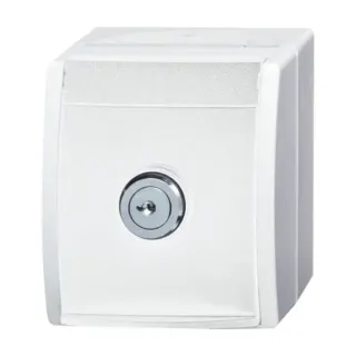 0 Schutzkontaktsteckdose CEE 7/3 Typ F 20 EWSL-101-54 (weiß, Retail)