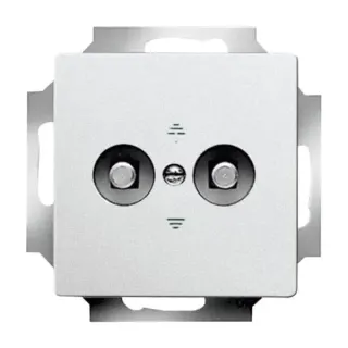 0 Potentialausgleich Aluminium 2-fach Unterputz, Dose (aluminium, Retail)