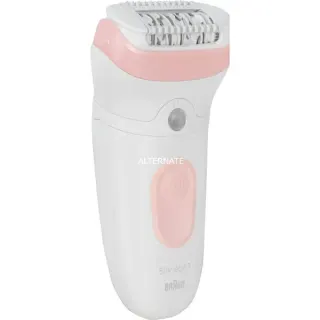 Braun Silk-épil 7-000, Epiliergerät (weiß/rosa)