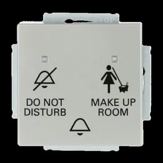 0 Klingeltasteneinsatz Do Not Disturb Make Up Room, Taster (edelstahl, Retail)