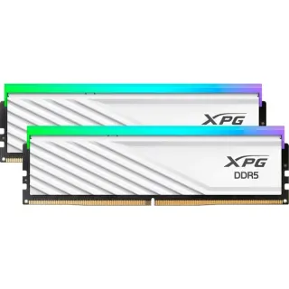 ADATA DIMM 32 GB DDR5-6000 (2x 16 GB) Dual-Kit, Arbeitsspeicher (weiß, AX5U6000C3016G-DTLABRWH, XPG Lancer Blade RGB, INTEL XMP, AMD EXPO)