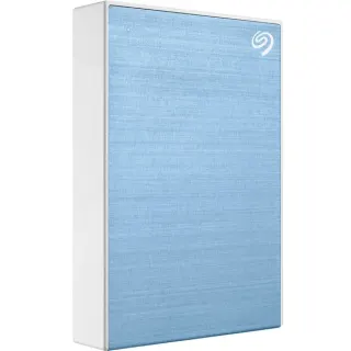Seagate One Touch mit Kennwort 5 TB, Externe Festplatte (hellblau, Micro-USB-B 3.2 Gen 1 (5 Gbit/s))