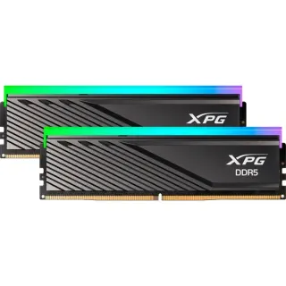 ADATA DIMM 32 GB DDR5-6400 (2x 16 GB) Dual-Kit, Arbeitsspeicher (schwarz, AX5U6400C3216G-DTLABRBK, XPG Lancer Blade RGB, INTEL XMP, AMD EXPO)