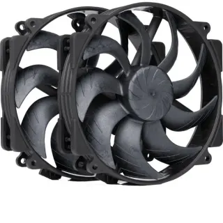 Noctua NF-A14x25r G2 PWM Sx2-PP chromax.black, Gehäuselüfter (schwarz, 140 mm)