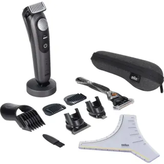 Braun Barttrimmer Serie 9 BT9421, Bartschneider (schwarz)
