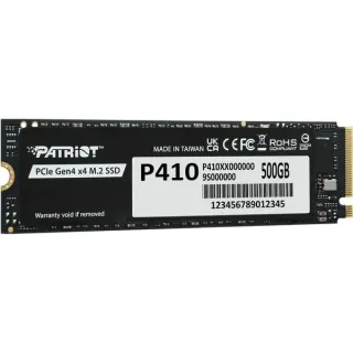 Patriot P410 500 GB, SSD (PCIe 4.0 x4, NVMe 1.4, M.2 2280)
