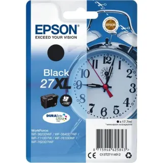 Epson Tinte schwarz 27XL (C13T27114012) (DURABrite)