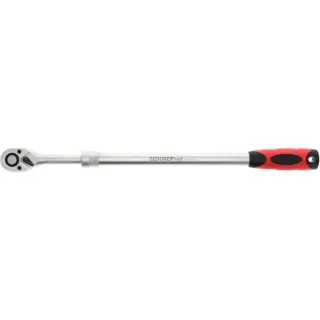 GEDORE Red 2K-Teleskop-Umschaltknarre 1/2" (rot/schwarz)