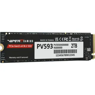 Patriot VIPER PV593 2 TB, SSD (PCIe 5.0 x4, NVMe 2.0, M.2 2280)