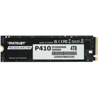 Patriot P410 4 TB, SSD (PCIe 4.0 x4, NVMe 1.4, M.2 2280)