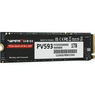 Patriot VIPER PV593 1 TB, SSD (PCIe 5.0 x4, NVMe 2.0, M.2 2280)