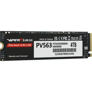 Patriot VIPER PV563 4 TB, SSD (PCIe 5.0 x4, NVMe 2.0, M.2 2280)