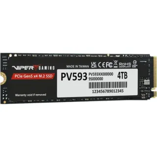 Patriot VIPER PV593 4 TB, SSD (PCIe 5.0 x4, NVMe 2.0, M.2 2280)