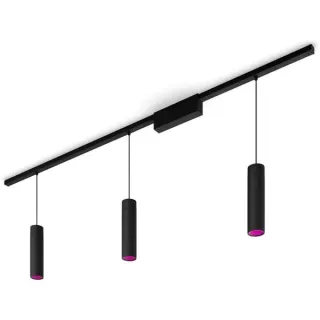 Philips HUE Perifo Basis-Set für die Decke (3 Pendelleuchten) (schwarz)