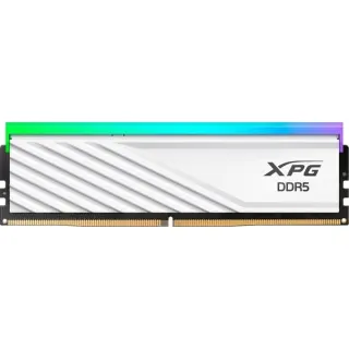ADATA DIMM 16 GB DDR5-6400 , Arbeitsspeicher (weiß, AX5U6400C3216G-SLABRWH, XPG Lancer Blade RGB, INTEL XMP, AMD EXPO)