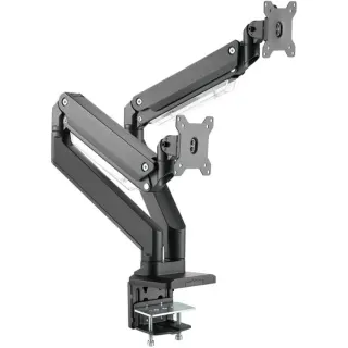 Digitus Universal Dual Monitorhalter, Monitorhalterung (schwarz)