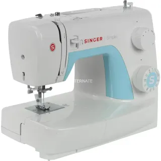 Singer Mechanische Nähmaschine Simple 3221 (weiß/hellblau)