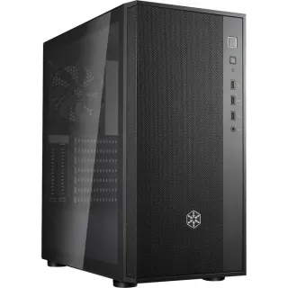 SilverStone FARA R1 V2, Tower-Gehäuse (schwarz, Tempered Glass)