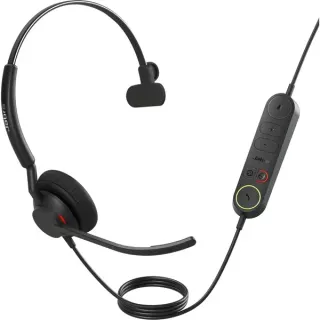 Jabra Engage 40, Headset (schwarz, Mono, UC, USB-C, Inline Link)