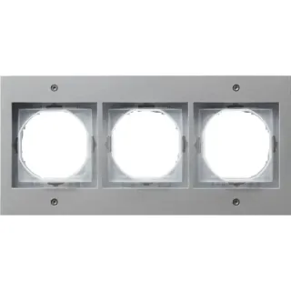 Gira Abdeckrahmen dreifach TX44, Abdeckung (aluminium, Retail)