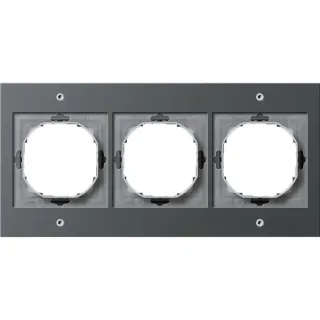 Gira Abdeckrahmen dreifach TX 44, Abdeckung (anthrazit, Retail)