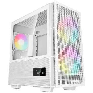 DeepCool CH360 DIGITAL , Tower-Gehäuse (weiß, Tempered Glass)