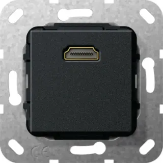 Gira HDMI Gender Changer Einsatzkupplung, Adapter (Retail)