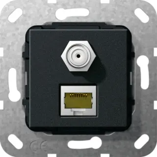 Gira Modular Jack RJ45 Kategorie 6A, Abdeckung (Retail)