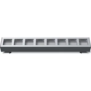 Gira Gehäuse achtfach mit Befestigungswinkel (aluminium, Retail)