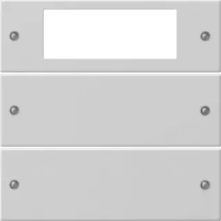 Gira Wippenset zweifach Plus lackiert (grau, Retail)