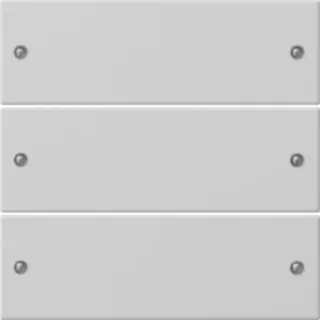 Gira Wippenset dreifach (grau, Retail)