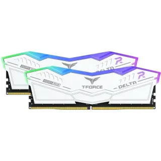 Team Group DIMM 48 GB DDR5-6400 (2x 24 GB) Dual-Kit, Arbeitsspeicher (weiß, FF4D548G6400HC32ADC01, DELTA RGB, INTEL XMP, AMD EXPO)