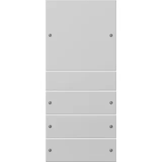 Gira Wippenset vierfach (grau, Retail)