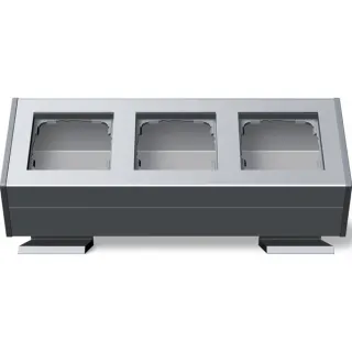 Gira Gehäuse dreifach mit Befestigungswinkel (aluminium, Retail)