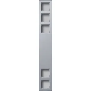 Gira Gehäuse fünffach Aluminium (aluminium, Retail)