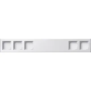 Gira Gehäuse fünffach Aufputz für modulare Installationsschalterprogramme (weiß, Retail)