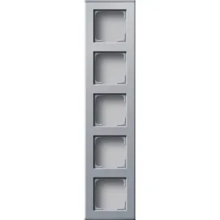 Gira Gehäuse fünffach Aluminium (aluminium, Retail)