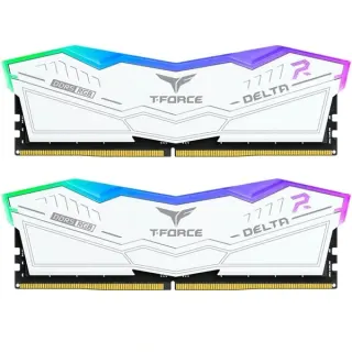 Team Group DIMM 48 GB DDR5-8200 (2x 24 GB) Dual-Kit, Arbeitsspeicher (weiß, FF4D548G8200HC38EDC01, DELTA RGB, INTEL XMP, AMD EXPO)