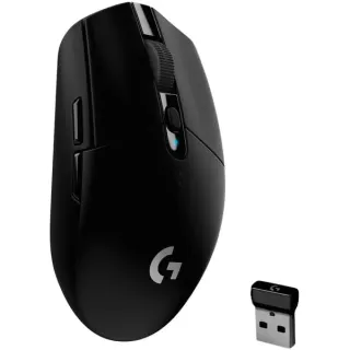Logitech Gaming G305 LIGHTSPEED Gaming, Gaming-Maus (schwarz)