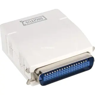 Digitus Fast Ethernet Print Server (DN-13001-1), Printserver (weiß)