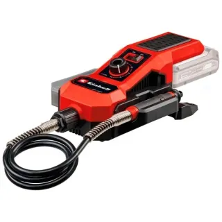EINHELL Power X-Change Akku-Schleif- / Gravur-Werkzeug TE-MT 18/34 Li-Solo, 18Volt, Geradschleifer (rot/schwarz, ohne Akku und Ladegerät, 55-teiliges Zubehör-Set)