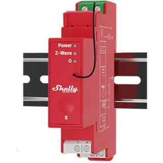 Shelly Qubino Pro 1PM Z-WAVE, Relais (rot)