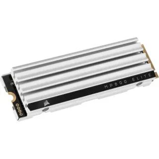 Corsair MP600 ELITE PS5 2 TB, SSD (weiß, PCIe 4.0 x4, NVMe 2.0, M.2 2280 mit Kühlkörper)