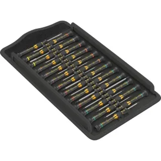 Wera Kraftform Micro ESD Big Pack 1 Schraubendreher-Satz (schwarz/gelb, 25-teilig)