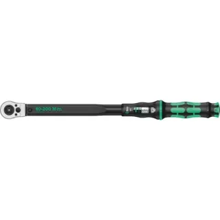 Wera Drehmomentschlüssel Click-Torque C 3 Push R/L (schwarz/grün, Abtrieb 1/2")