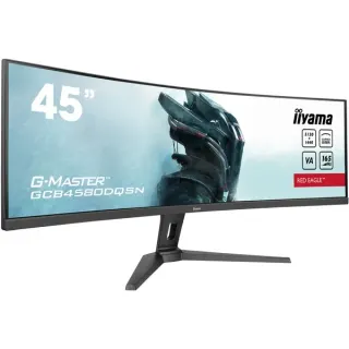 iiyama G-Master GCB4580DQSN-B1, Gaming-Monitor (113 cm (44.5 Zoll), schwarz (matt), DQHD, VA, Curved, AMD Free-Sync, 165Hz Panel)