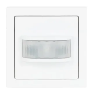 0 Set Komfort Bewegungsmelder mit Relais-Einsatz und Abdeckrahmen wireless (weiß, Retail)