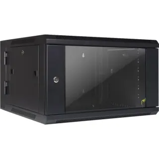 Inter-Tech Wandgehäuse SMB-6606, IT-Schrank (schwarz, 6HE)