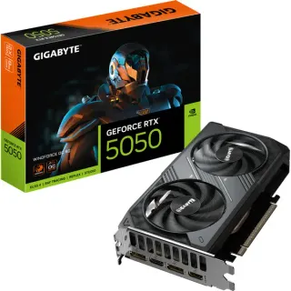 GIGABYTE GeForce RTX 5050 WINDFORCE OC 8G, Grafikkarte (DLSS 5, 2x DisplayPort, 2x HDMI 2.1)